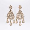 Crystal Floral Chandelier Earrings